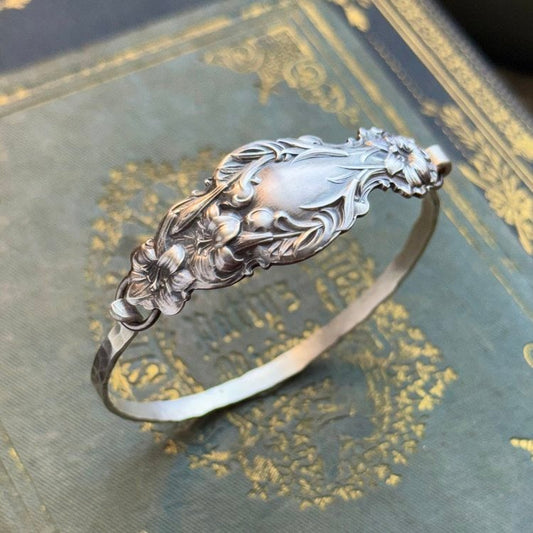Handmade Spoon Bangle - Crafted by Vintage Spoon