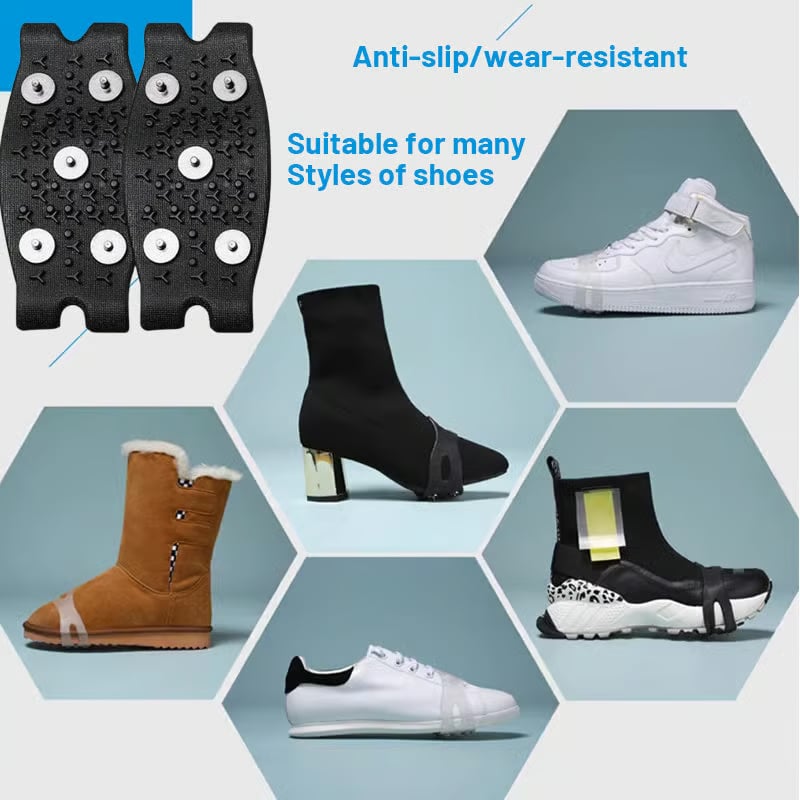 Manganese steel spikes non-slip shoe covers❄️