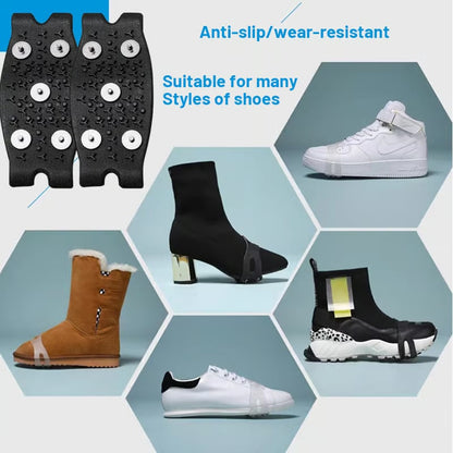 Manganese steel spikes non-slip shoe covers❄️