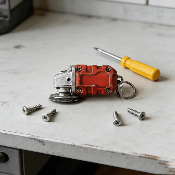 🛠️2-in-1 Inspired Mini Grinder Keychain