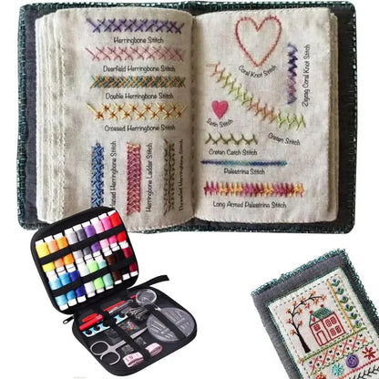 🔥 🌈Beginner-Friendly💕 Embroidery Stitch Book