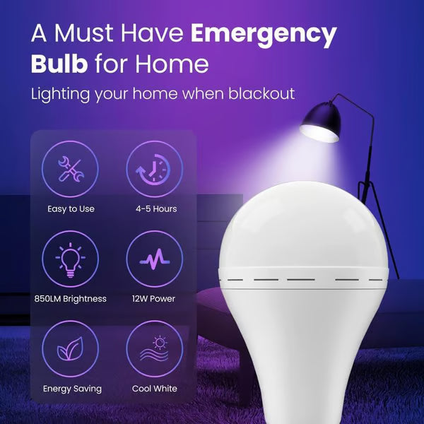 🎁🔥Rechargeable Emergency Light Bulbs💡
