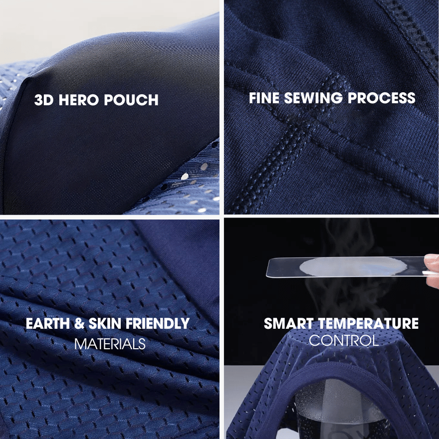 FIBRE BOXER SHORTS - FOR ALL-DAY COMFORT