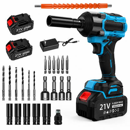 20V Brushless Cordless Impact Wrench Set