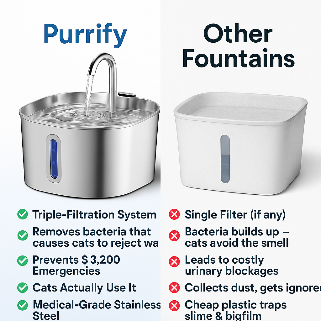 Tiktrove Stainless Steel Water Fountain