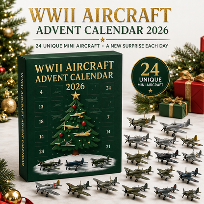 2026 Aircraft Advent Calendar World War II Plane