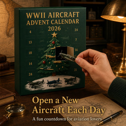 2026 Aircraft Advent Calendar World War II Plane