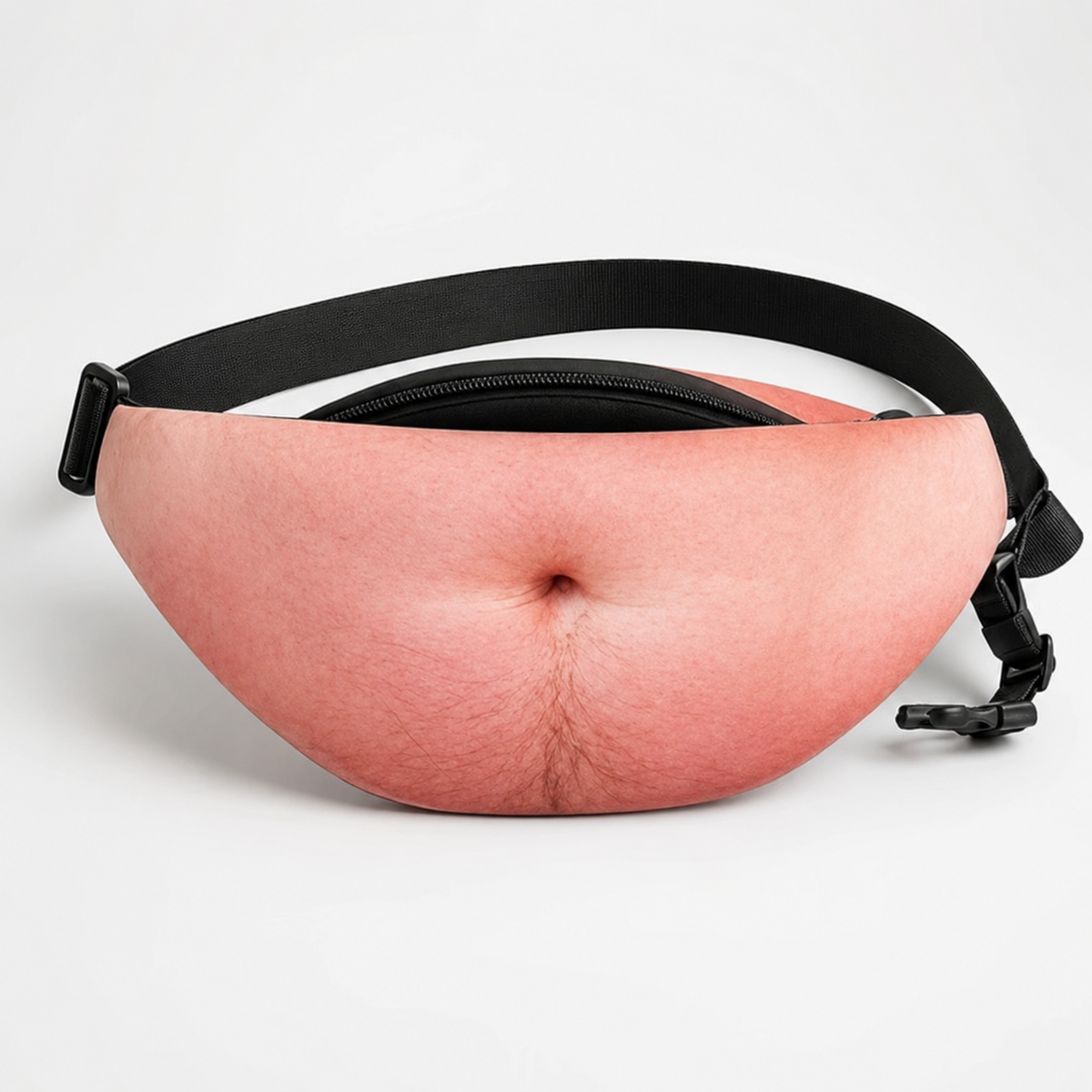 Funny Belly Bag – Realistic Big Belly Novelty Waist Bag