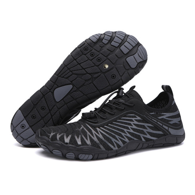 Black barefoot shoes
