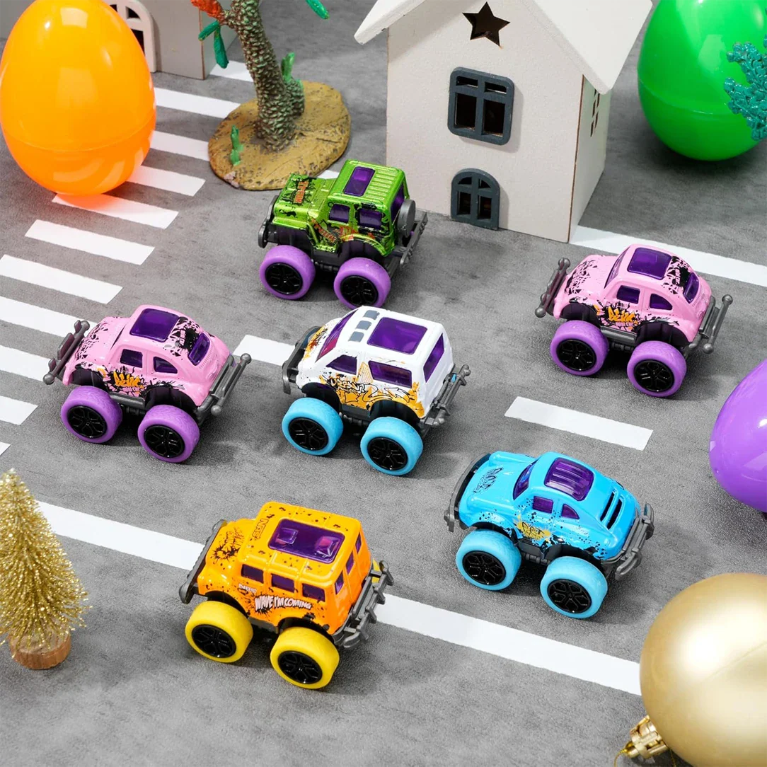 Tiktrove Easter Eggs with Monster Trucks