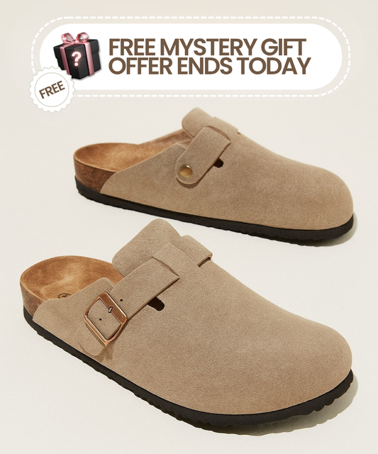 Genuine Suede Clogs by Tiktrove