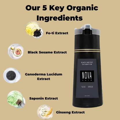 NovaHair Instant Dye Shampoo
