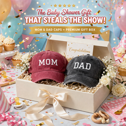 🔥Matching Mom Dad & Mini Caps 🎁Best Gifts for Mother's Day & Father's Day