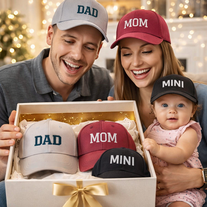 🔥Matching Mom Dad & Mini Caps 🎁Best Gifts for Mother's Day & Father's Day