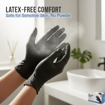 🎁 Nitrile Pro Gloves – Heavy Duty, Slip & Stain Resistant, Scratch Resistant