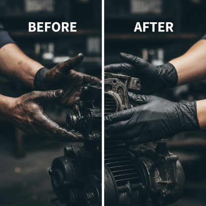 🎁 Nitrile Pro Gloves – Heavy Duty, Slip & Stain Resistant, Scratch Resistant