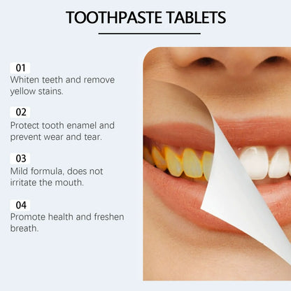 NOBS Toothpaste Tablets - Nano Hydroxyapatite, Fluoride Free