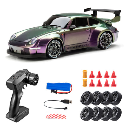1:24 Scale 4WD Remote Control Car For 3-15,RC Drift Car with LED