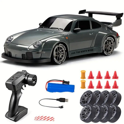 1:24 Scale 4WD Remote Control Car For 3-15,RC Drift Car with LED