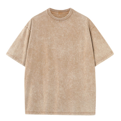 Vintage Washed Cotton Oversized T-Shirt – Unisex