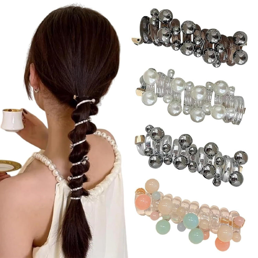🎉🎁Sleepy Tie No Damage Soft Elastic Spiral Hair Ties