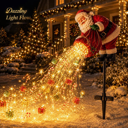 🎅Christmas Early Discount 49% Off 🎁 Santa’s Magic Pour – Flowing LED Christmas Garden Light