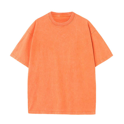 Vintage Washed Cotton Oversized T-Shirt – Unisex