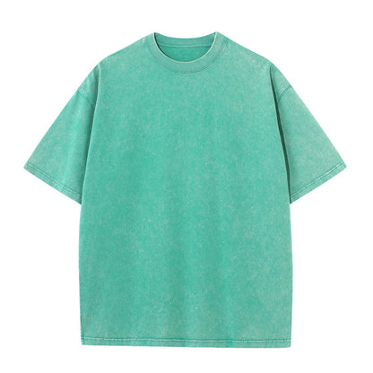 Vintage Washed Cotton Oversized T-Shirt – Unisex