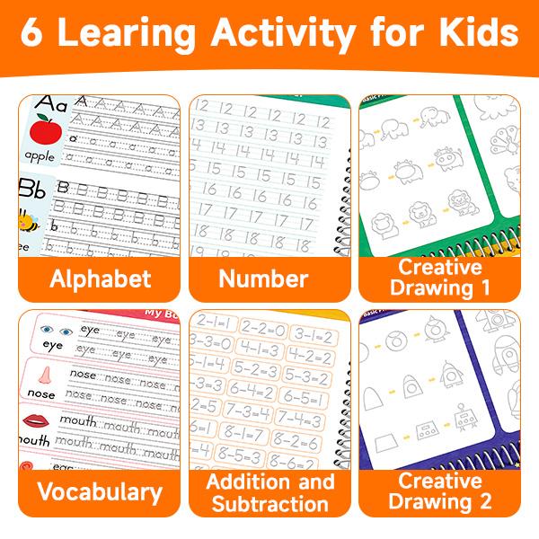 Tiktrove Workbook: Fast-Track Young Minds