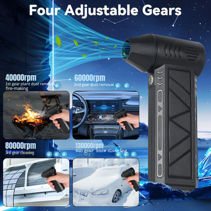 TIKTROVE Snow Master Pro LED Turbo Blower