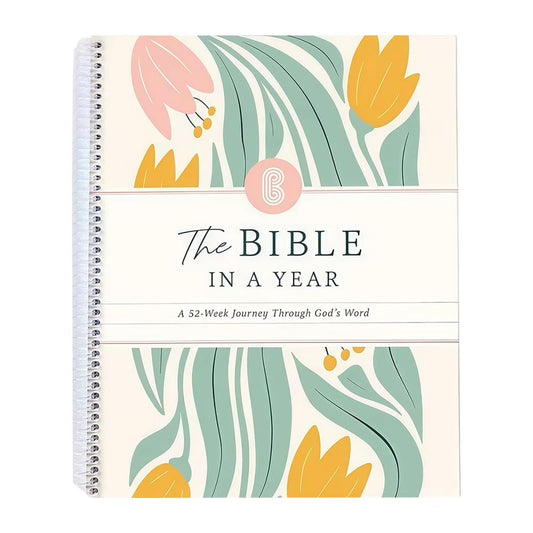 The Bible In A Year - 52 Week Bible Journal
