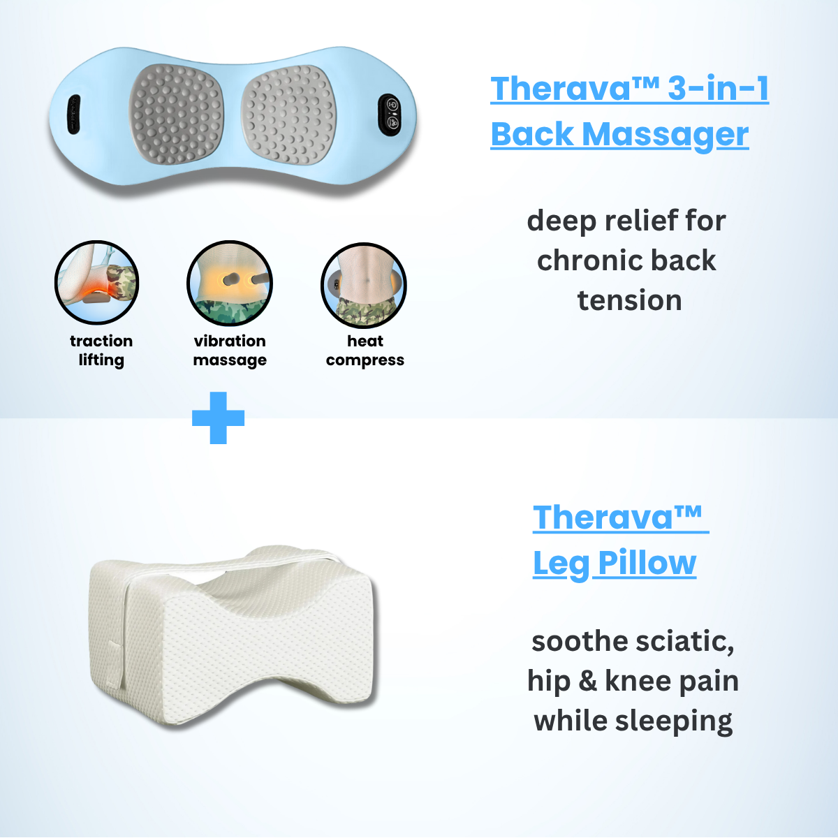 Original Therava 3-in-1 Back Massager