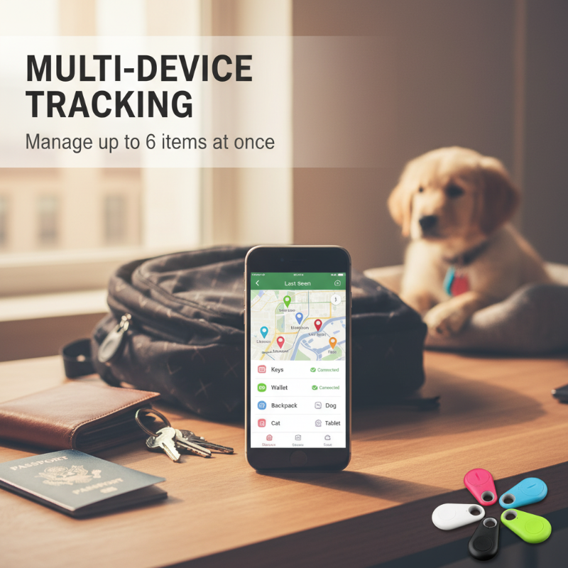Two-Way Location Tracking Alarm Pet Tracker（People, objects, and pets can use it）