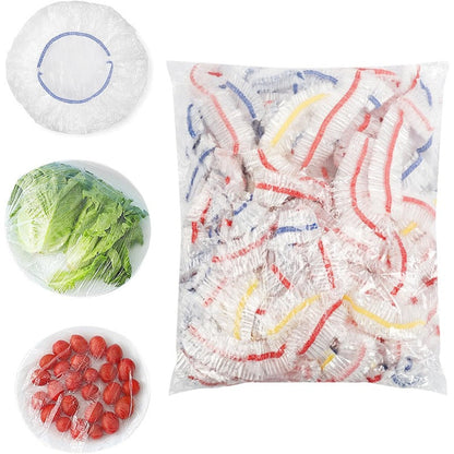 Tiktrove Fresh Keeping Bags – Elastic Plastic Bowl Covers