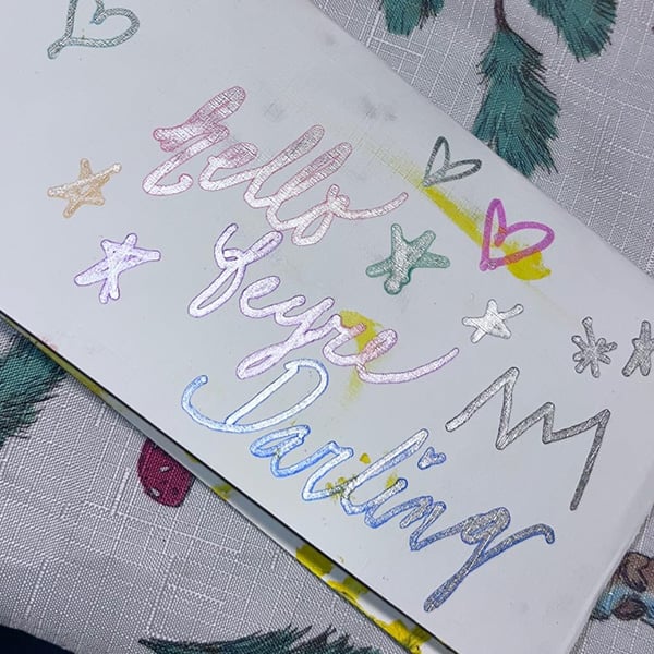 Dreamy Sparkle Dual-Line Contour Pen