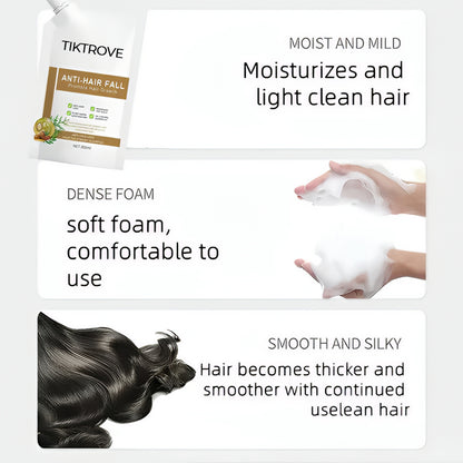 Anti-Hair Fall Hair Loss Treatment Shampoo Oil