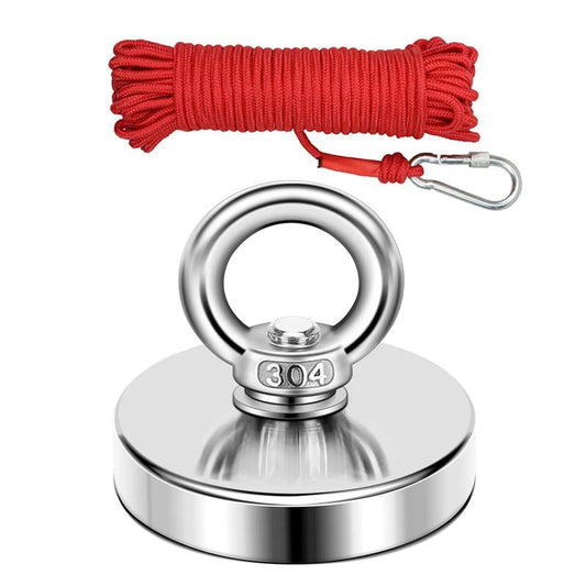 Fishing Magnet: 350LBS Super Strong Neodymium Magnet  🧲
