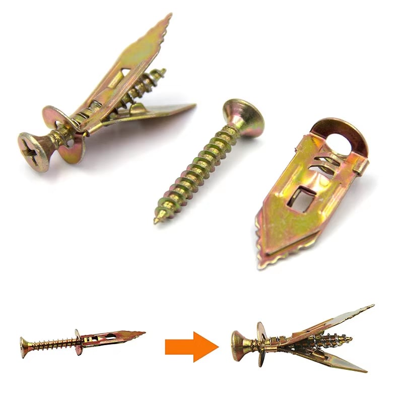 Self Drilling Drywall Anchors with Screws Kit