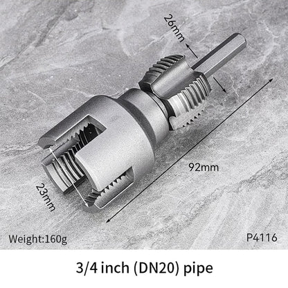 🔥Integrated Internal & External Pipe Threading Tool