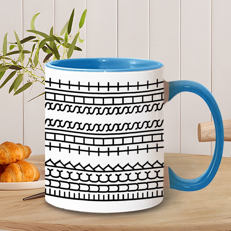 Hidden Message Coffee Mug Unique Gift for Work Bestie