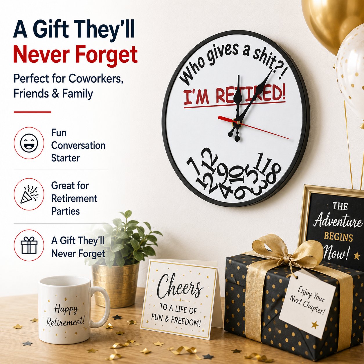 ⏰ Who Cares What Time It Is? You’re Retired! 🎉