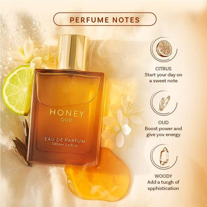Organic Luxury Honey Oud Unisex Eau De Perfume (100ml)