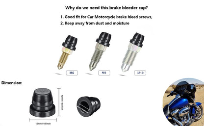 Brake Bleeder Hose - One Way Check Valve Tube Bleeding Tool Kit For Car Motorcyle Clutch