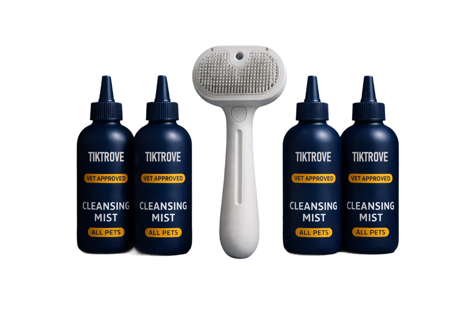 1 Brush + 4 Cleansing Mist Bottles