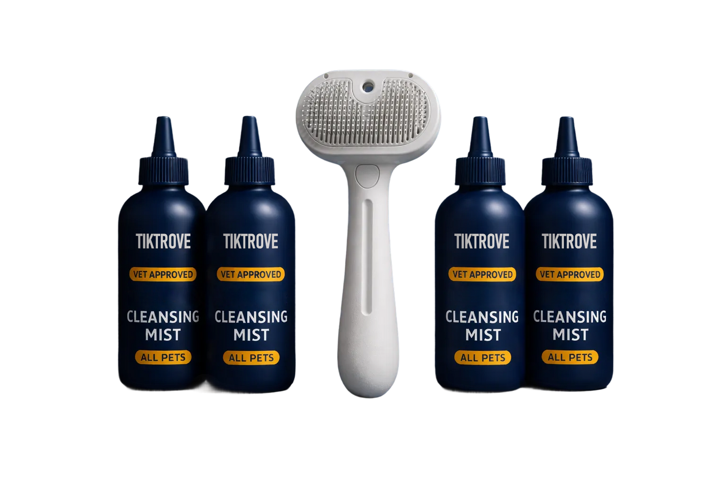 Tiktrove FreshFur Shower Brush + Cleansing Mist