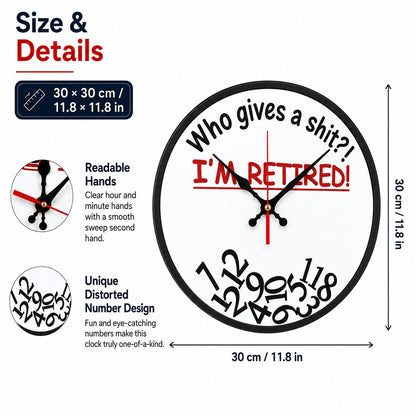 ⏰ Who Cares What Time It Is? You’re Retired! 🎉
