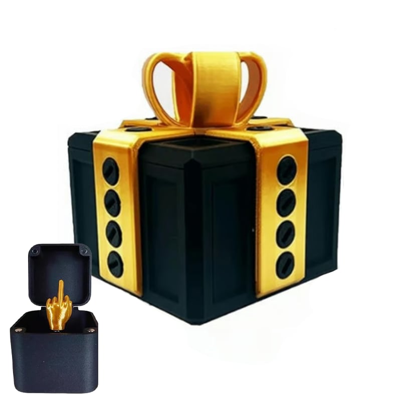 🎁 The Prank Box – Hilarious Screw Challenge with Middle Finger Surprise 🤪🖕