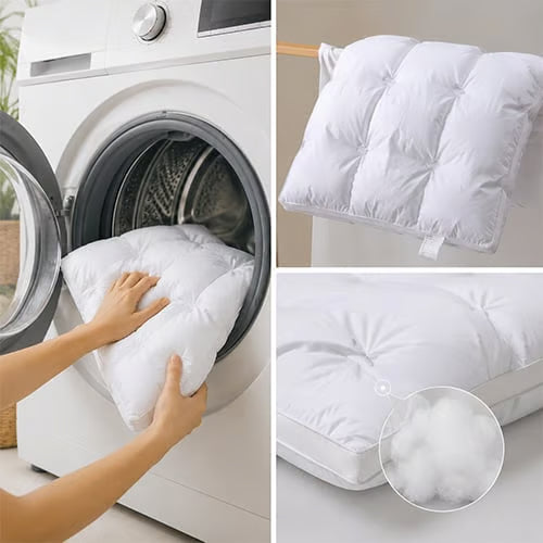 3D Bread Down Bed Pillows