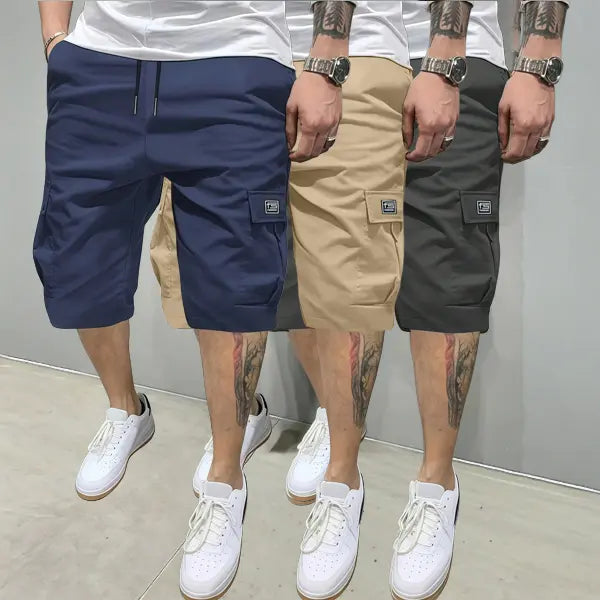 🔥Men’s Summer Lightweight 3-Pack Cargo Shorts with Multiple Pockets