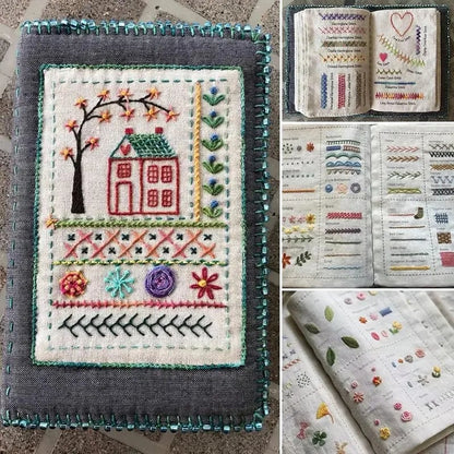 🔥 🌈Beginner-Friendly💕 Embroidery Stitch Book